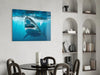 Shark Glass Wall Art by Insigneart USA