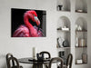 Flamingo Glass Wall Art by Insigneart USA