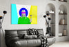 Justice Of Colors Glass Wall Art by Insigneart USA