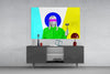 Justice Of Colors Glass Wall Art by Insigneart USA