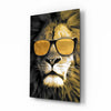 Lion Glass Wall Art by Insigneart USA
