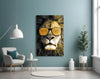 Lion Glass Wall Art by Insigneart USA