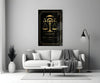 Libra Zodiac Sign Glass Wall Art by Insigneart USA