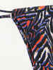 Zebra Print Push Up Bikini New Arrival Padded Bra Low Waist Swimsuit Female Swimwear Women Women's Ruffle Triangle Bikini Frill Printed String Tie Side Two Piece Set Swimsuit by Stevvex