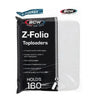 Z-Folio 4-Pocket LX Album - Toploaders - White by THE MIGHTY HOBBY SHOP
