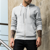 Men's Stripes Zip Up Hoodie